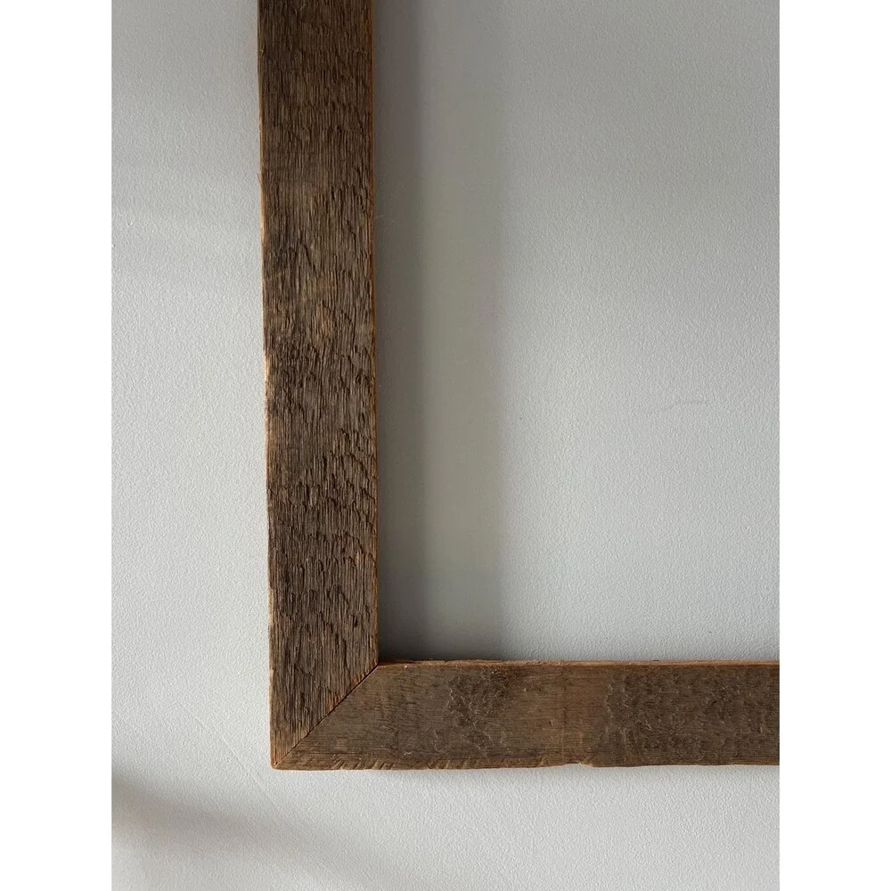 Vintage 16 x 16 Primitive Wood Frame